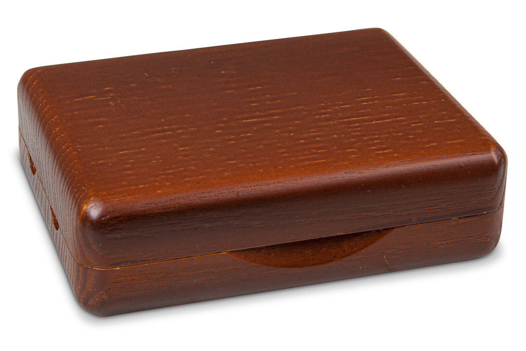 GEWA Reed case per sax alto 6 ance - Finitura laccata rosso-marrone