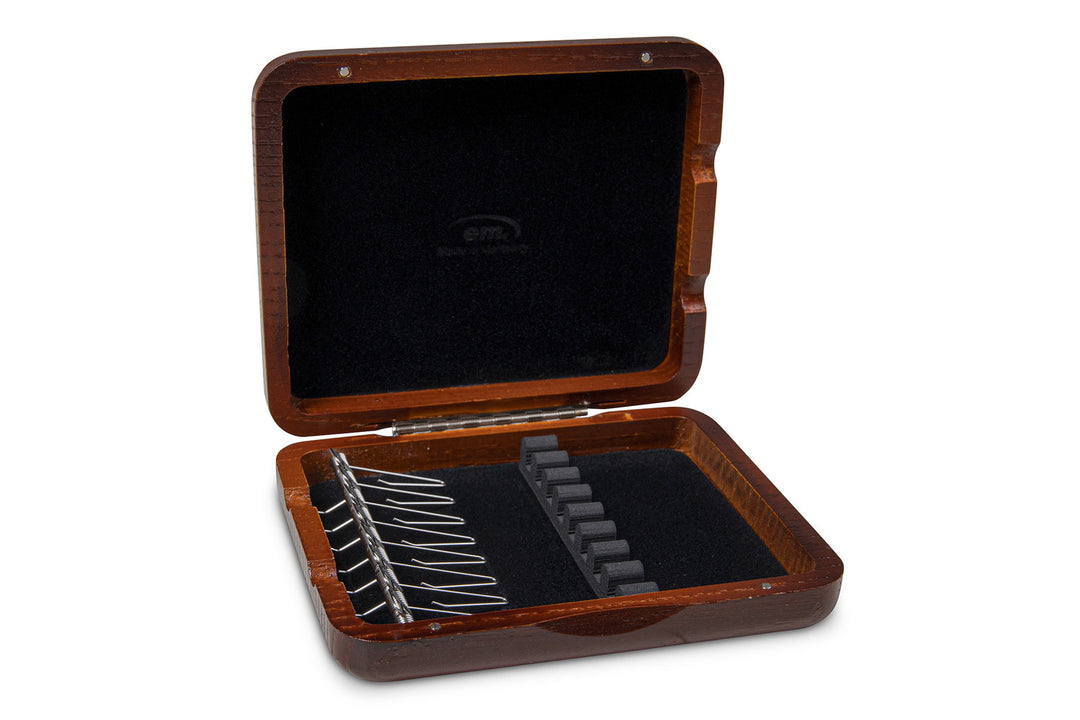 GEWA Reed case Oboe 8 tubes - Red brown lacquered finish