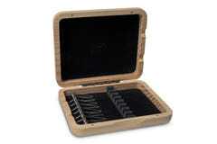 GEWA Custodia per ance Oboe 8 tubi - finitura laccata naturale