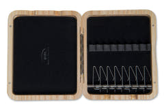 GEWA Custodia per ance Oboe 8 tubi - finitura laccata naturale