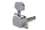 Meccaniche singole chiuse GEWA per chitarra western, 6 mancini