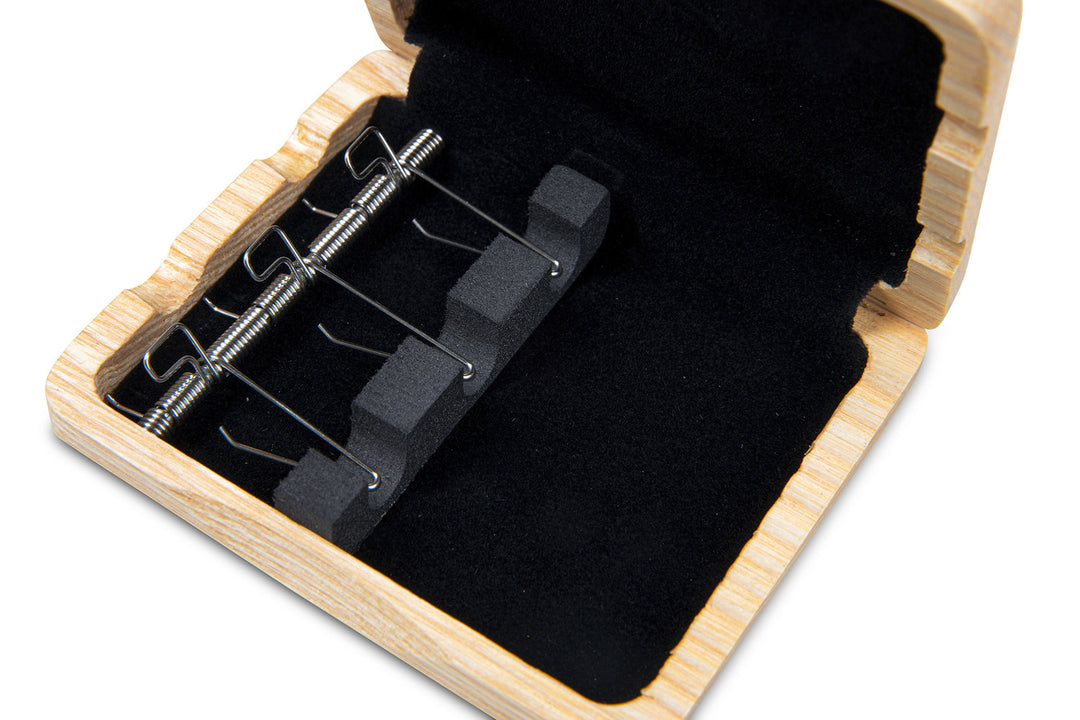 GEWA Custodia per ance Bassoon 3 ance - finitura naturale laccata