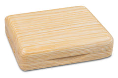 GEWA Custodia per ance Bassoon 3 ance - finitura naturale laccata
