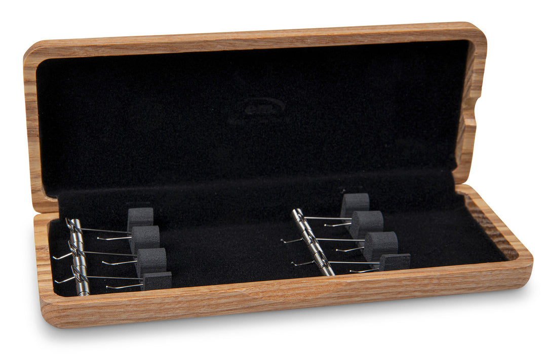 GEWA Custodia per ance da fagotto, 6 ance - Finitura laccata Black