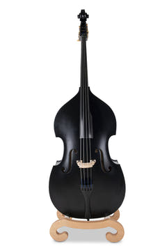 GEWA Rockabilly contrabbasso 3/4 nero satinato, set senza pickup