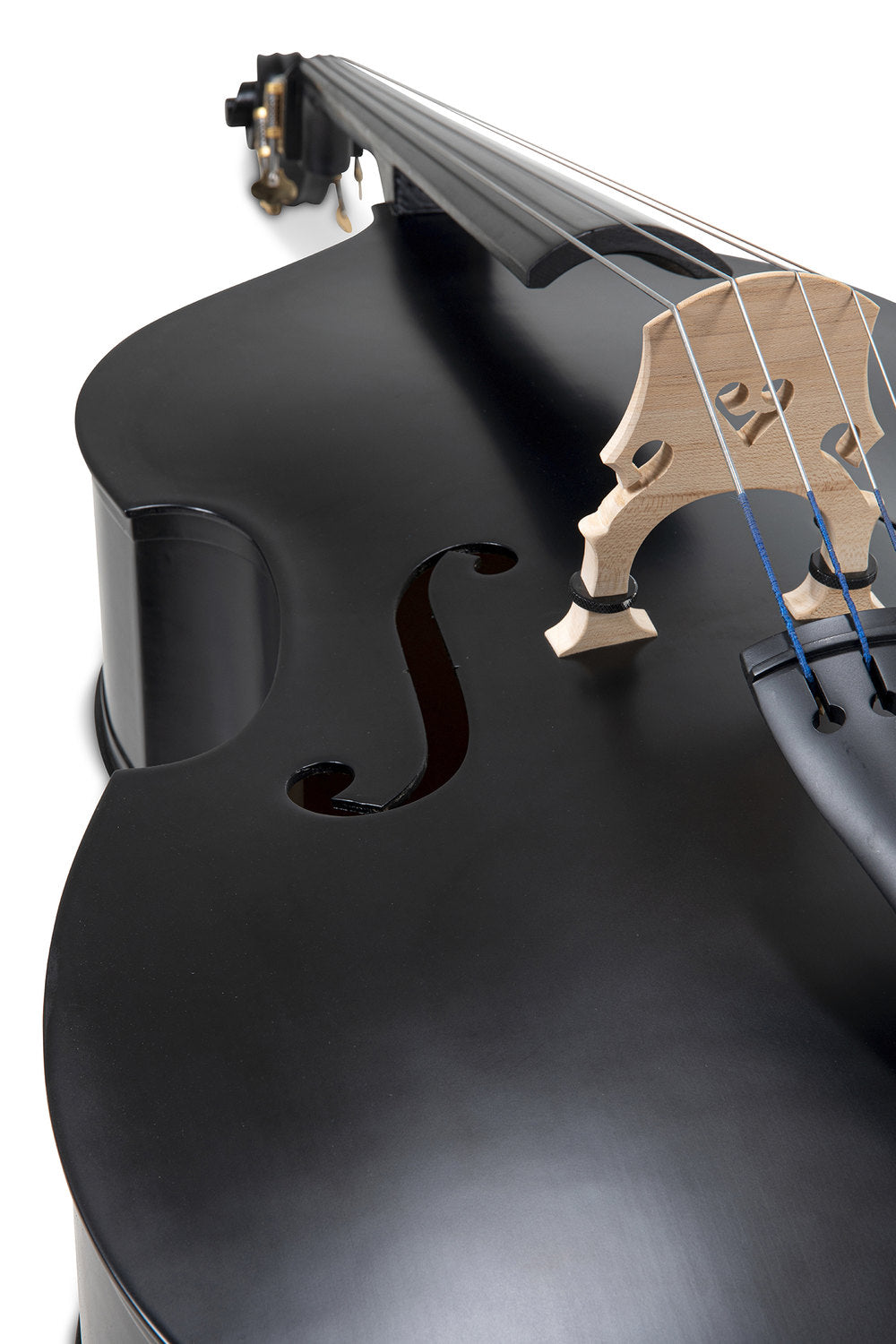 GEWA Rockabilly contrabbasso 3/4 nero satinato, set senza pickup