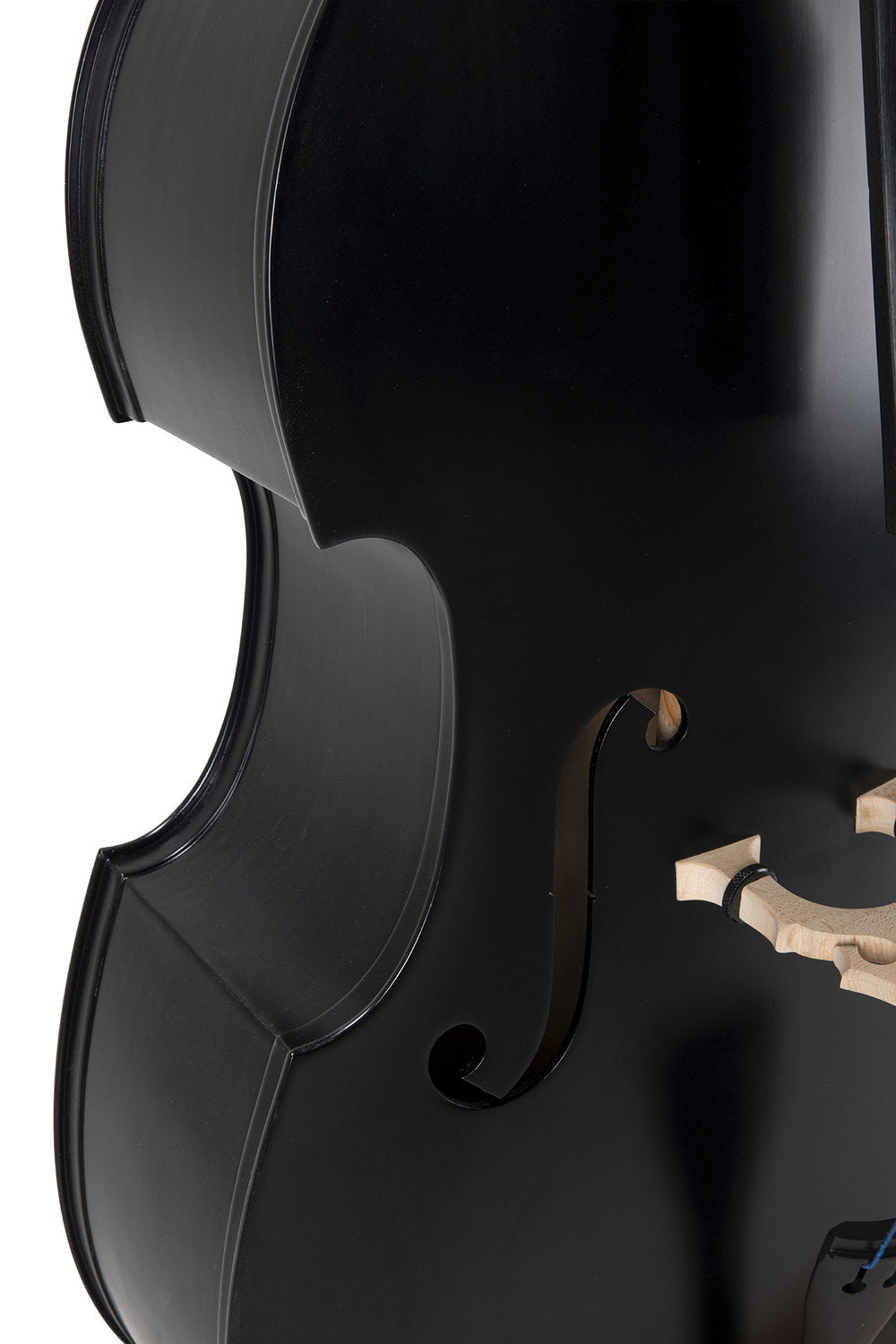 GEWA Rockabilly contrabbasso 3/4 nero satinato, set senza pickup