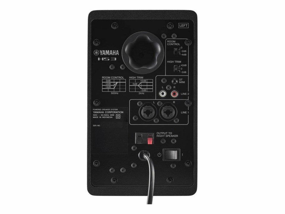 Yamaha HS3 - Monitor da Studio Attivi (Nero)