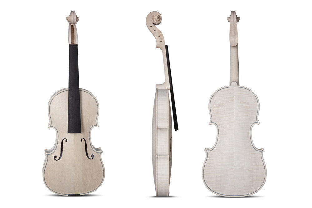 GEWA violino non verniciato 3/4, Stradivari, con fiammatura migliore