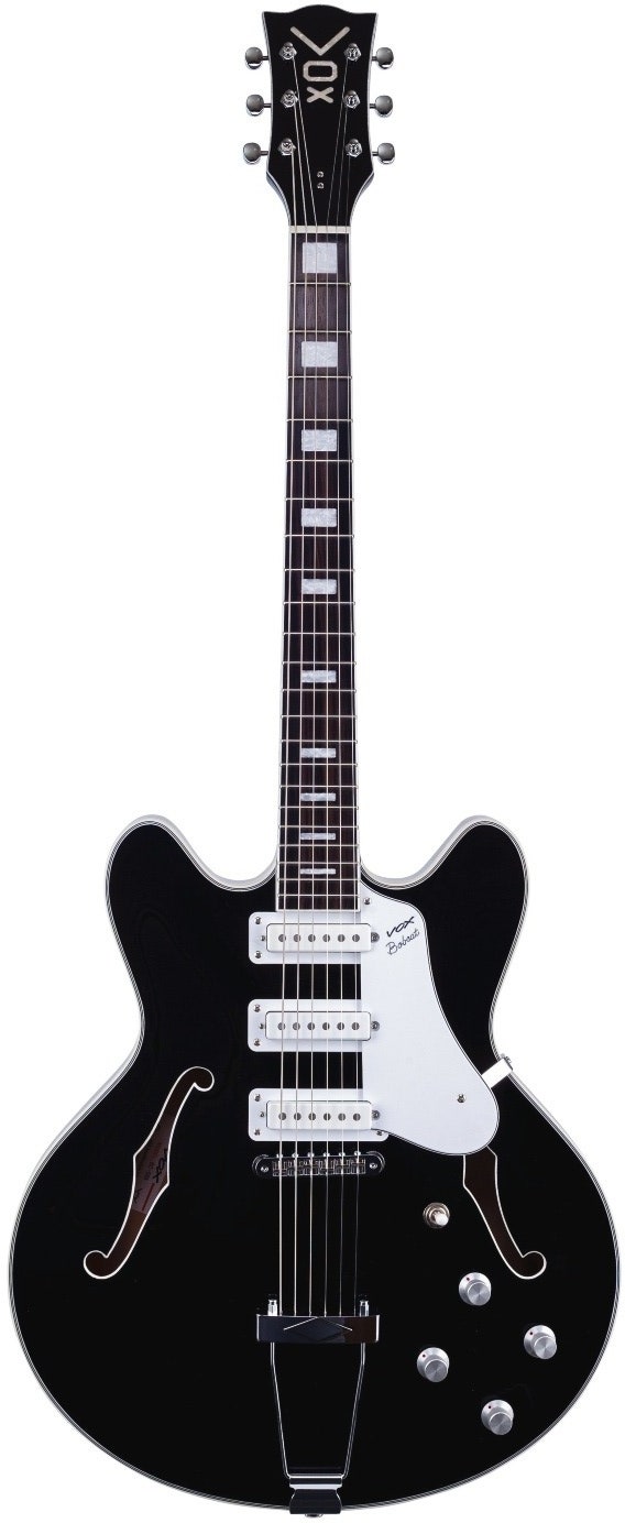VOX BC-S66-BK Bobcat Chitarre, Black.