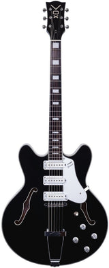 VOX BC-S66-BK Bobcat Guitar, Black.