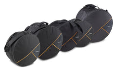 GEWA set di borse Gig Bag per Drum Sets Premium - 22x18, 10x9, 12x10, 14x14, 14x6,5"