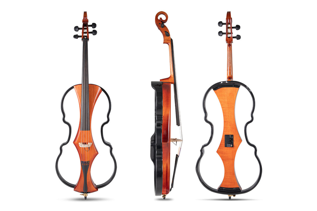 GEWA E-Violoncello Novita 3.0 - Rosso-marrone (4/4)