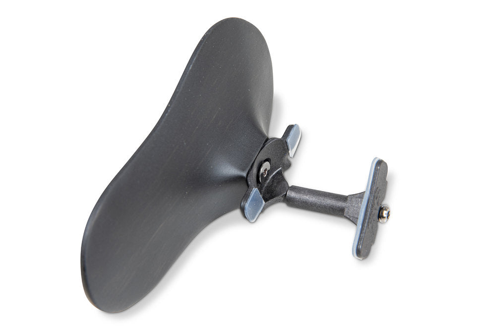 SAS supporto per giardino con base in carbonio, ebano, alto 24 mm