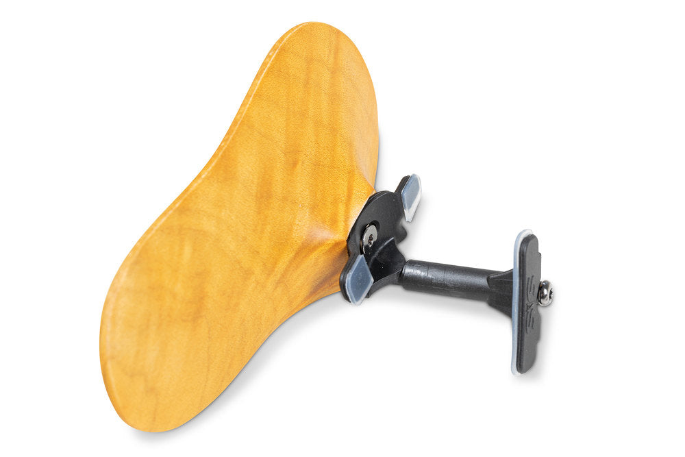 SAS poggia-mento con base in carbonio, acero, alto 24 mm
