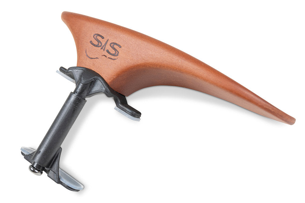 SAS poggiamento per mento con base in carbonio, pero, alto 28 mm