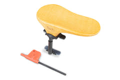 Supporto per manico SAS con base in carbonio, acero, alto 28 mm
