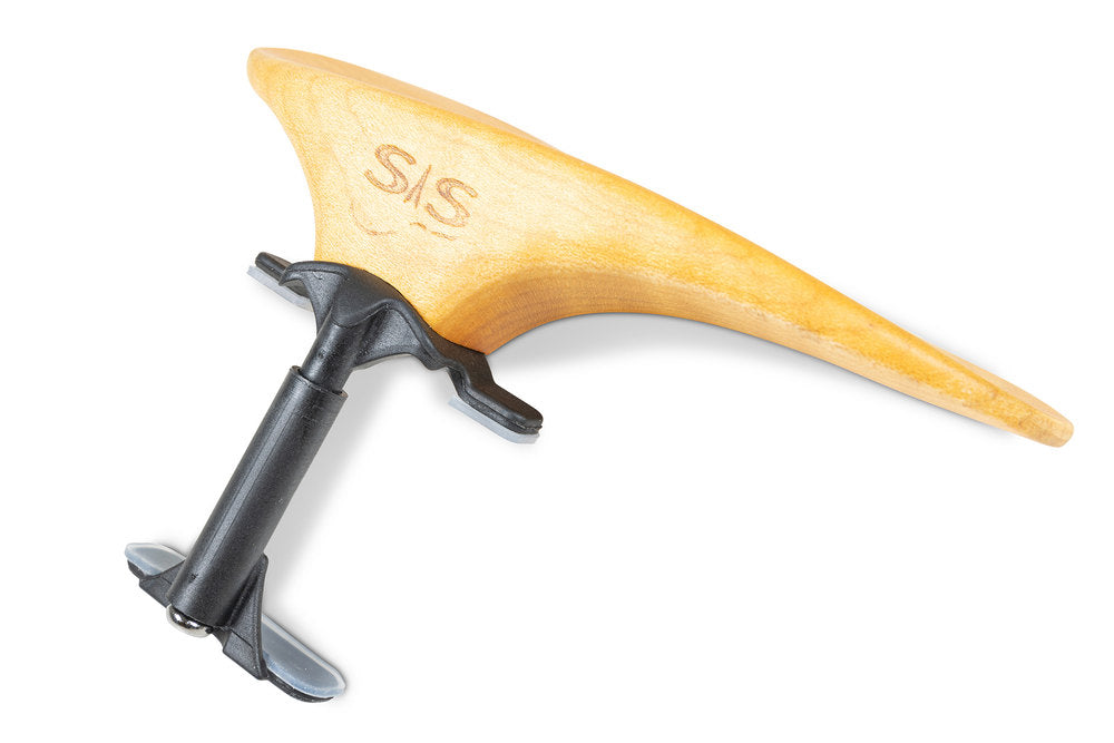 Supporto per manico SAS con base in carbonio, acero, alto 28 mm