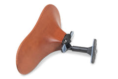 Supporto per mento SAS con base in carbonio, legno di pero, alto 32 mm