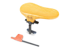 SAS mentoniera con base in carbonio, acero, alta 32 mm