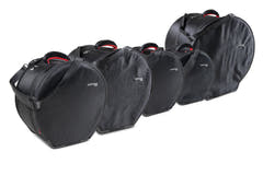 GEWA set bag per batterie SPS - 22" x 18", 12" x 10", 13" x 11", 16" x 16", 14" x 6,5"