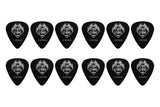 Fire & Stone Classic plettri in celluloide, 0,81 mm, nero, 12 pz.