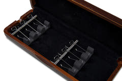 GEWA Custodia per ance Fagotto 6 ance - Finitura laccata rosso bruna