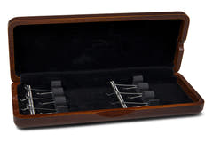 GEWA Custodia per ance Fagotto 6 ance - Finitura laccata rosso bruna