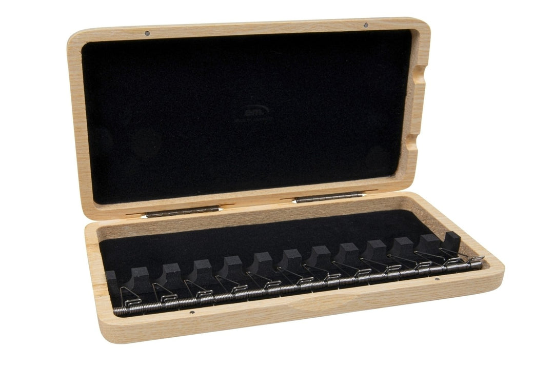 GEWA custodia per ance di fagotto 12 tubi - Black finitura laccata