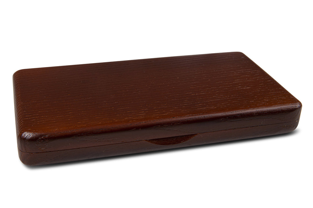 GEWA custodia per ance per fagotto 12 tubi - finitura laccata rosso marrone