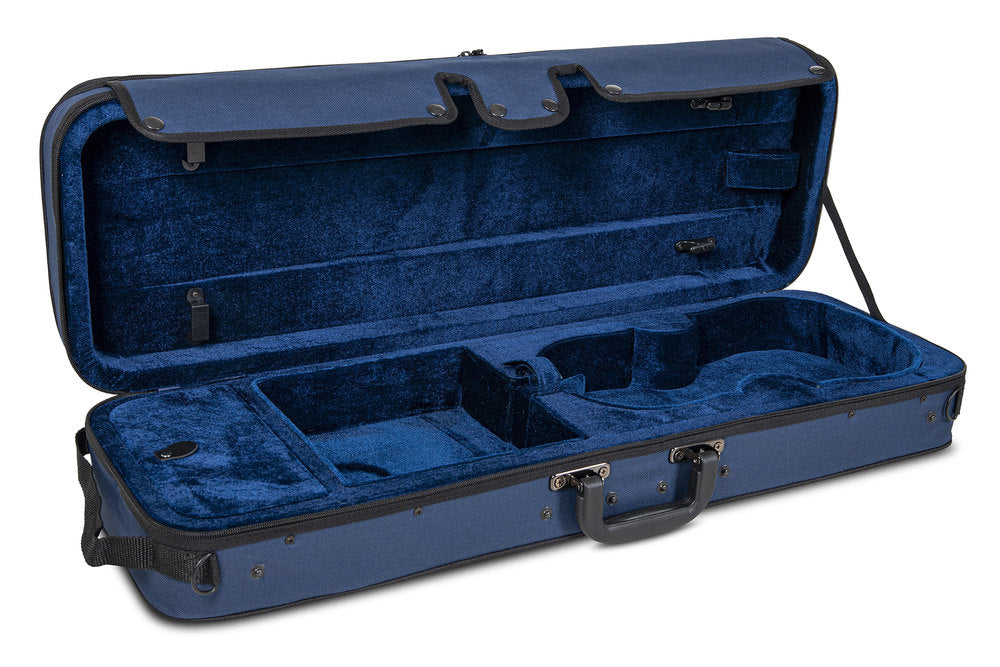 Custodia per violini GEWA Pure CVK 02 3/4, blu scuro