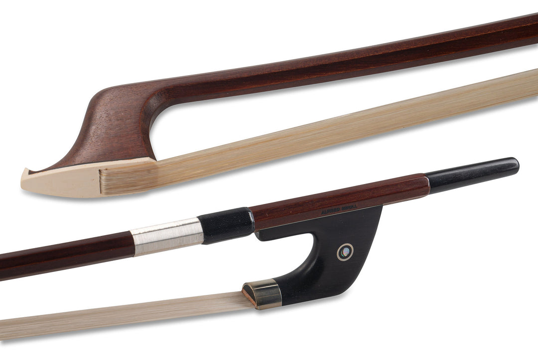 Alfred Knoll Archetto per contrabbasso in legno di Pernambuco