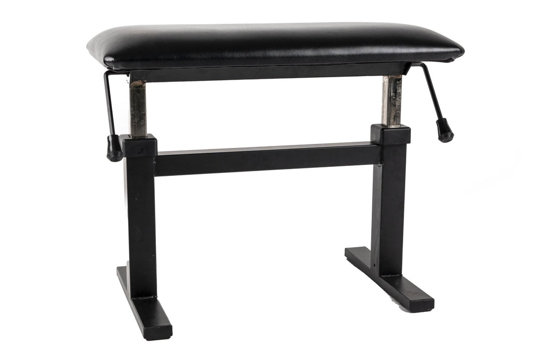 GEWA sgabello per pianoforte Autolift XL - Rivestimento in pelle sintetica nera