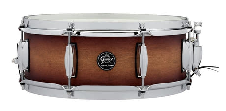 Gretsch Renown Maple rullante 14" x 5", Satin Tobacco Burst