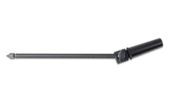 Stahlhammer bacchetta per puntale in fibra di carbonio per violoncello, medium 27–47 cm, nera