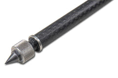 Stahlhammer bacchetta per puntale in fibra di carbonio per violoncello, medium 27–47 cm, nera