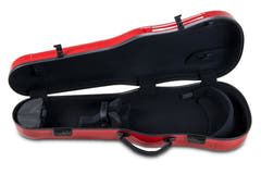 Custodia sagomata per viola GEWA Air 2.0 - Rosso lucido