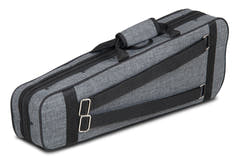 Custodia sagomata GEWA Pure CVF G 02 per violino 1/4, grigia e viola