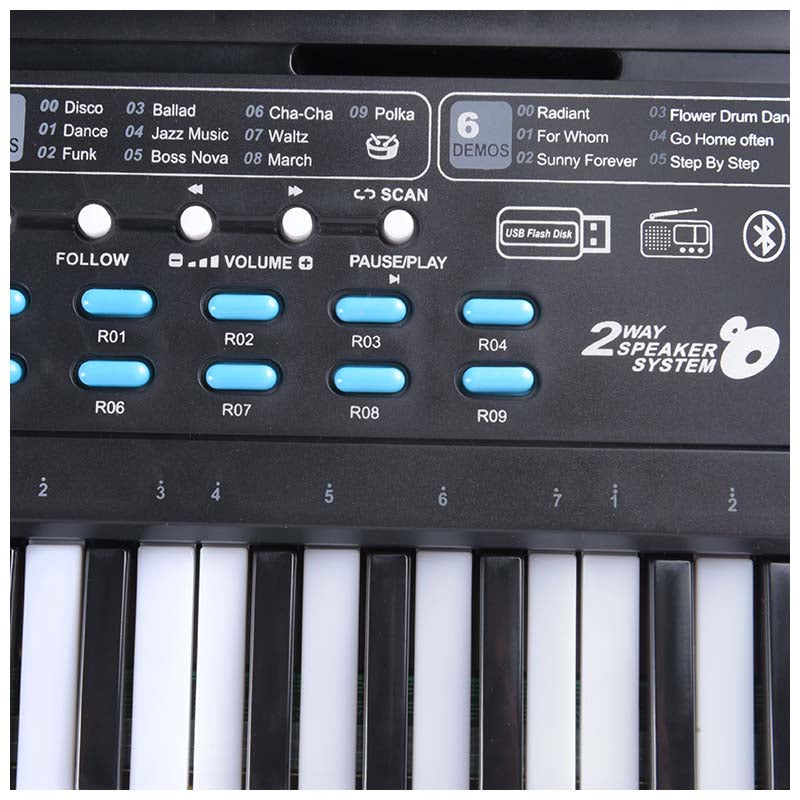 MQ 601 UFB PIANO tastiera per organo con microfono