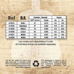 Savarez Strings for Acoustic chitarre Acoustic - Baritone (A140BA)