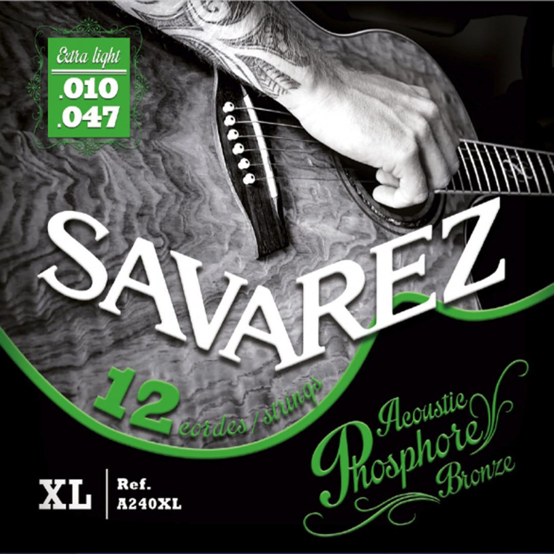 Savarez Corde per chitarra acustica Acoustic - 12.str. Ex-Light .010 (A240XL)