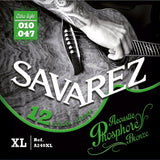 Savarez Strings for Acoustic Guitar Acoustic - 12.str. Ex-Light .010 (A240XL)