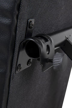 GEWA KB-20B panchetto per tastiera, pieghevole, nero