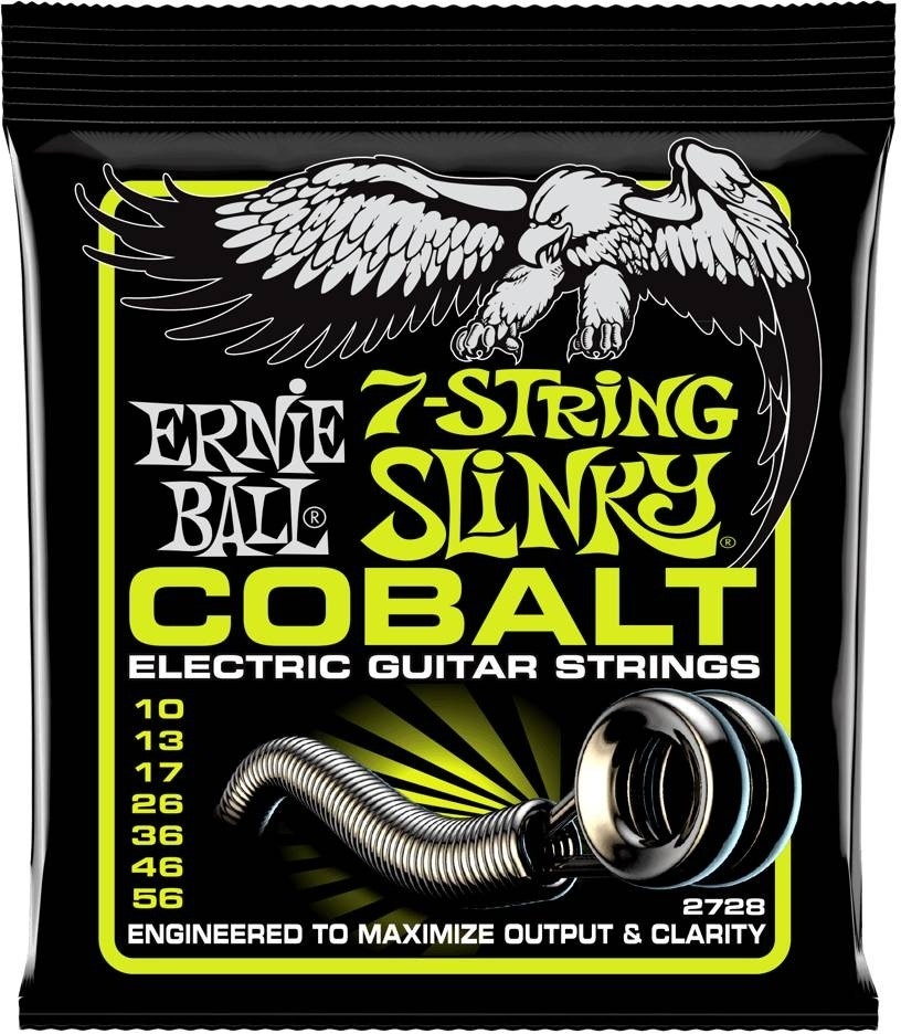 Ernie Ball 2728 7 corde Cobalt Regular Slinky