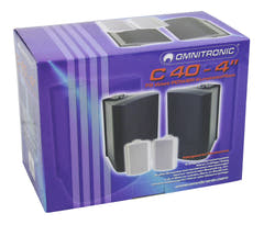 OMNITRONIC C-40 bianco 2x