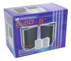 OMNITRONIC C-50 nero 2x