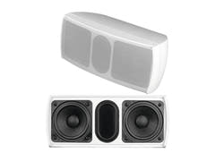 OMNITRONIC OD-22 Altoparlante da parete 8Ohms bianco