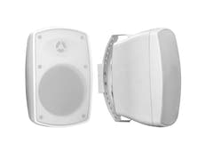 OMNITRONIC Altoparlante da parete OD-5T 100V bianco 2x