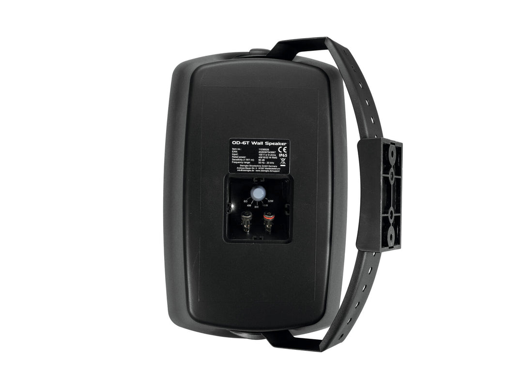 OMNITRONIC OD-6T Diffusore da parete 100V nero 2x