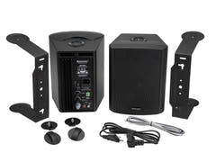 OMNITRONIC ALP-5A set di altoparlanti attivi black
